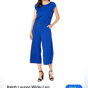 Ralph Lauren Royal Blue Jumpsuit